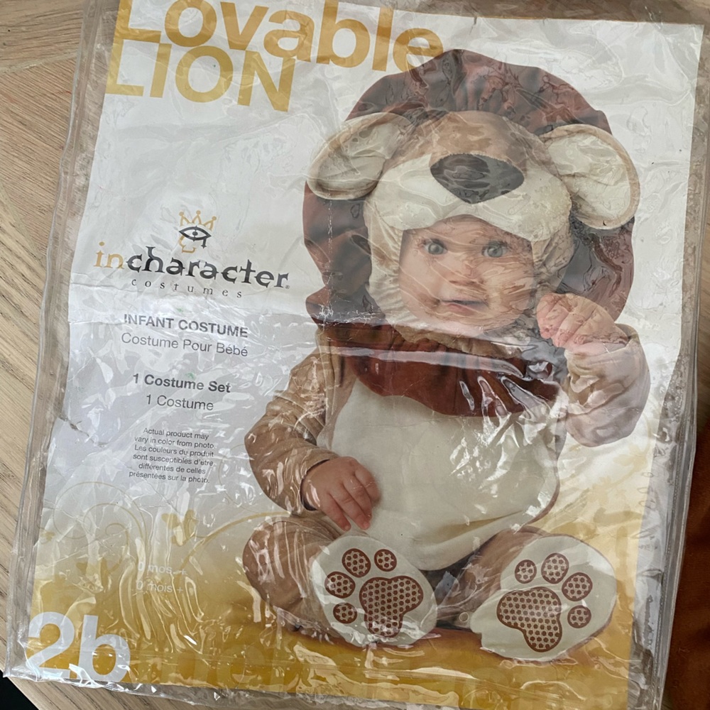 Baby lion costume